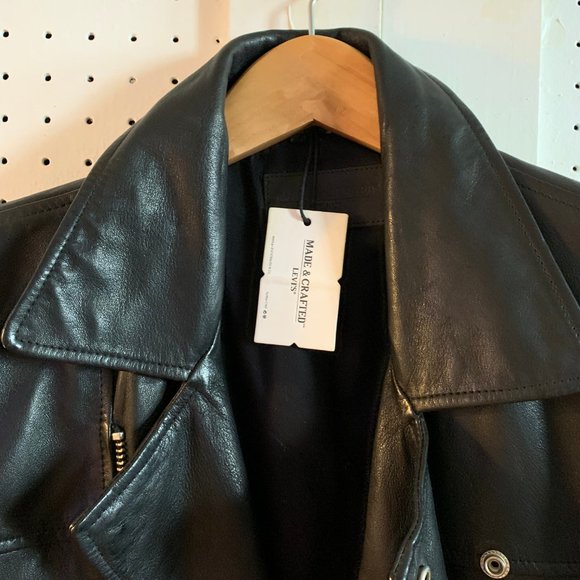 Levis Made & Crafted Leather Moto Jacket - Picture 2 of 4